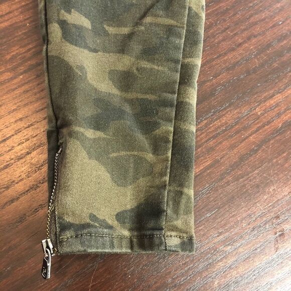 𝅺Z1975 Denim Zara Camouflage Skinny  pants Size 2 - Picture 6 of 7